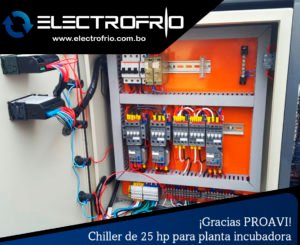 Electrofrío - Chiller enfriador de agua para PROAVI 2