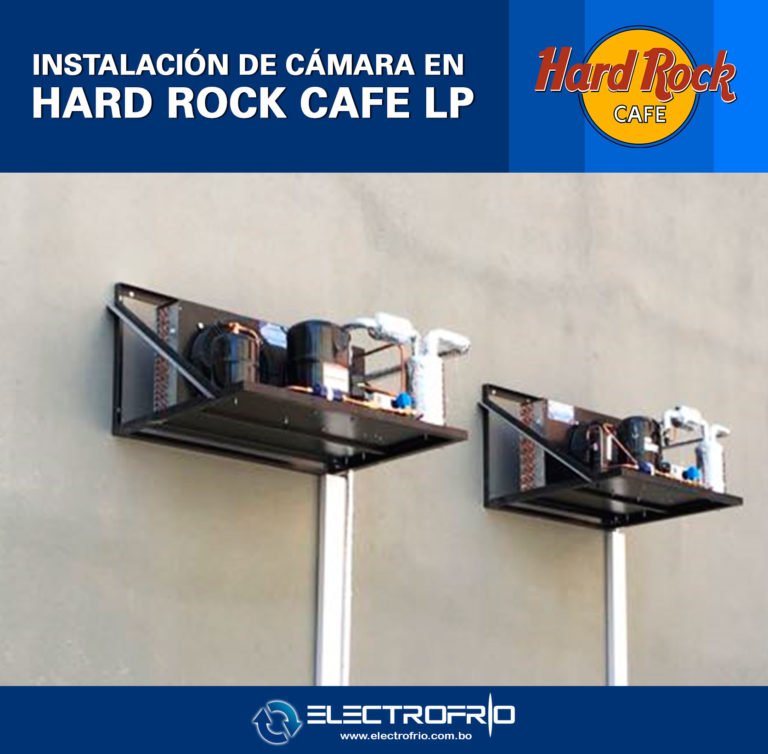 Electrofrío - Instalación de cámara frigorífica en Hard Rock Café La Paz 2
